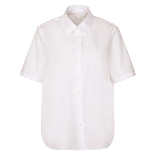 Women´s Oversize Popeline Blouse Shortsleeve