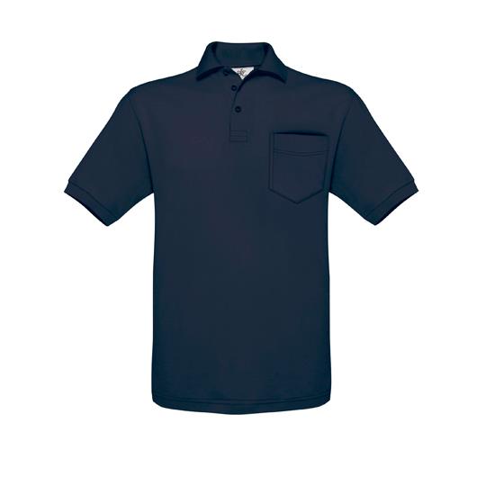 Unisex Polo Safran Pocket