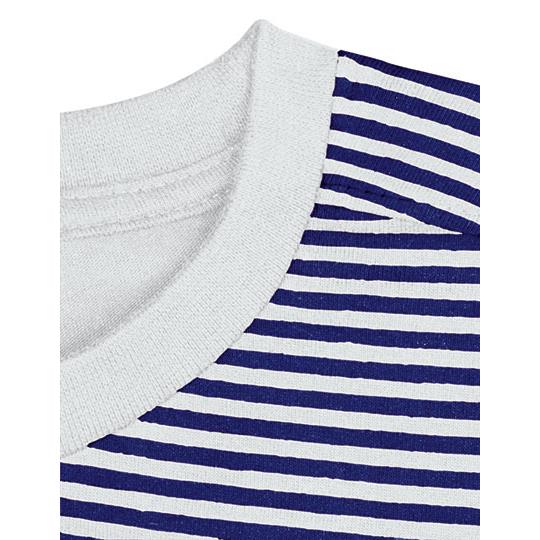 White Navy (Striped)
