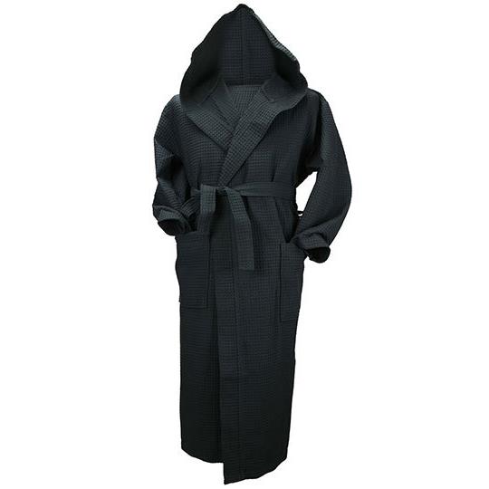 Robezz® Waffle Bathrobe With Hood