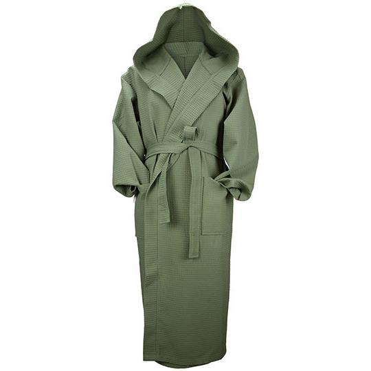 Robezz® Waffle Bathrobe With Hood