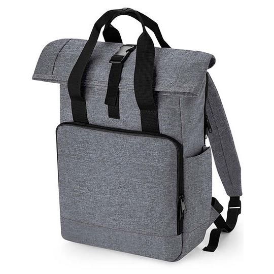 Recycled Twin Handle Roll-Top Laptop Backpack