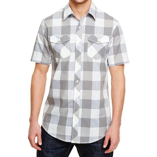 Grey - White (Checked)