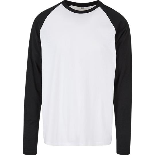 Men´s Contrast Raglan Longsleeve T-Shirt