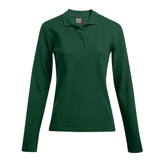Women´s Heavy Polo Long Sleeve
