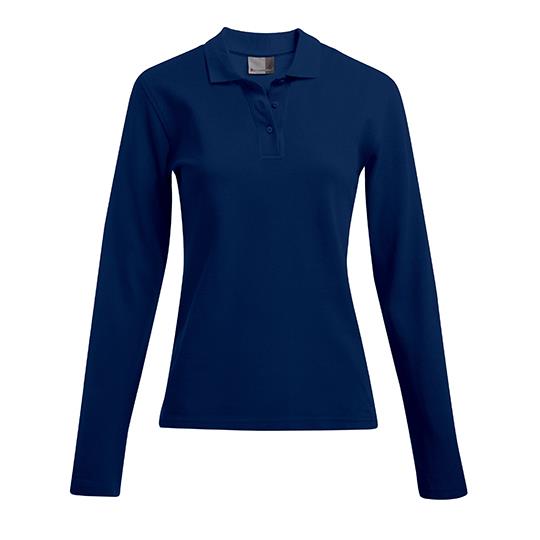 Women´s Heavy Polo Long Sleeve