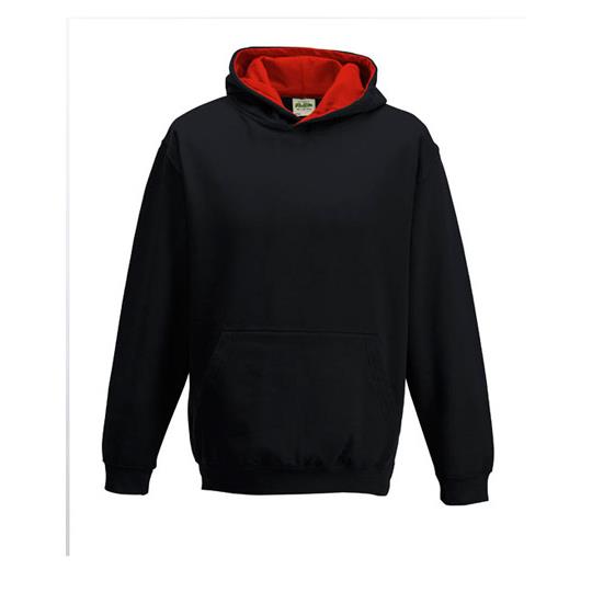 Jet Black Fire Red