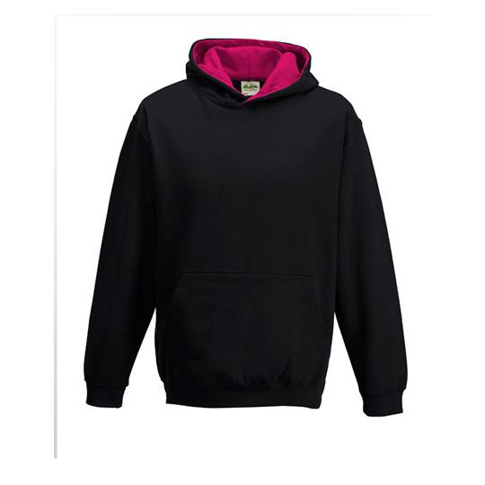 Jet Black Hot Pink