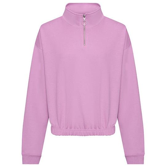 Women´s Cropped 1/4 Zip Sweat