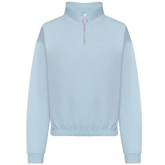 Women´s Cropped 1/4 Zip Sweat