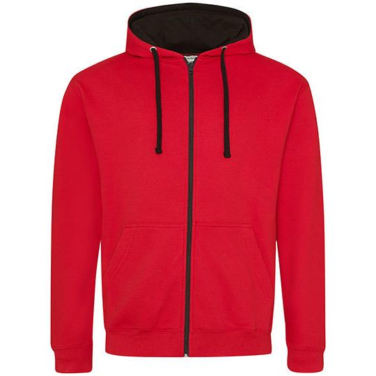 Fire Red Jet Black