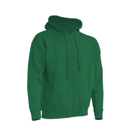 Zipped Hooded Sweater