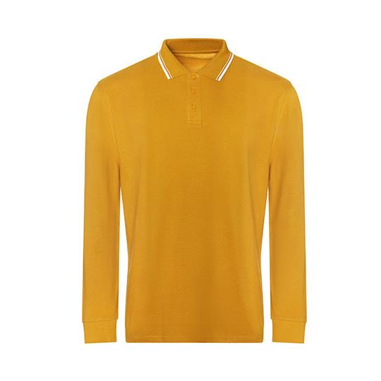 Long Sleeve Tipped 100 Polo