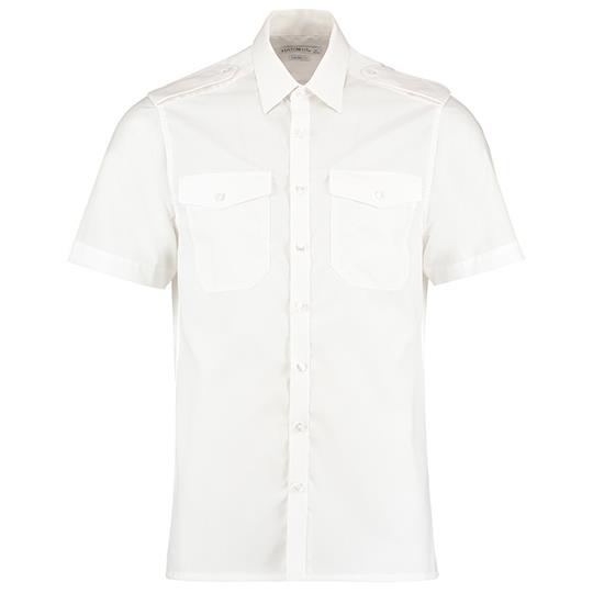 Men´s Tailored Fit Pilot Shirt Short Sleeve