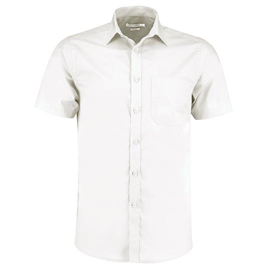 Men´s Tailored Fit Poplin Shirt Short Sleeve