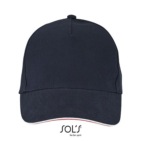 Unisex Contrast Three-Colour Cap Longchamp