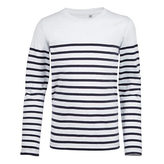 Kids´ Long Sleeve Striped T-Shirt Matelot