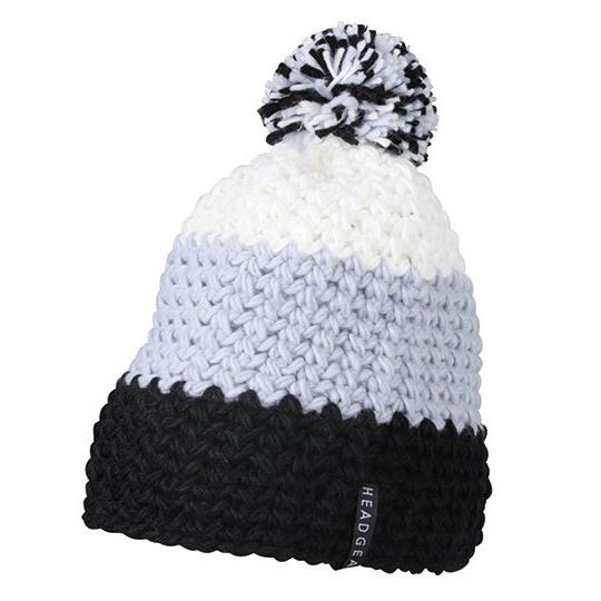 Crocheted Cap With Pompon