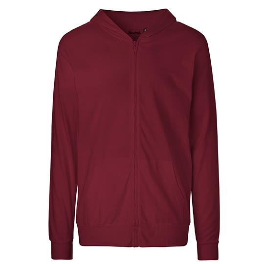 Unisex Jersey Hoodie With Zip