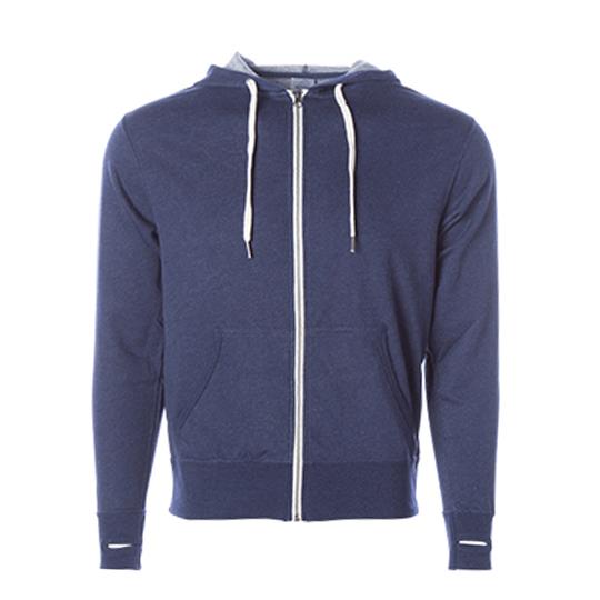 Unisex Midweight French Terry Zip Hood