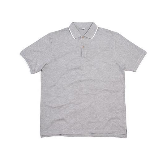 Heather Grey Melange White