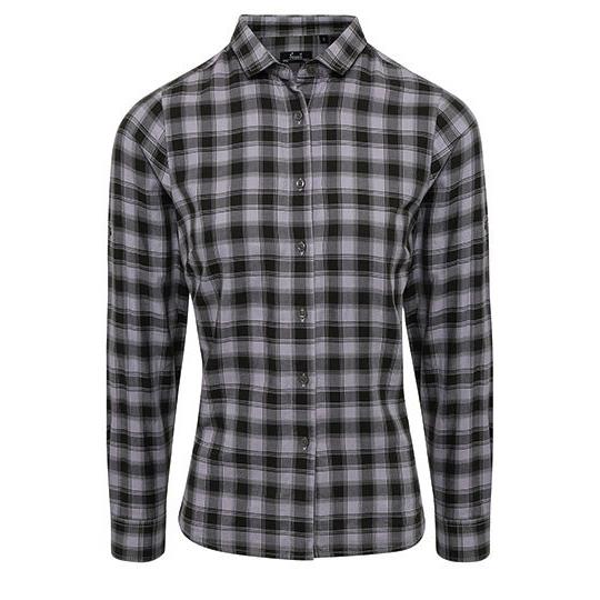 Women´s Mulligan Check Cotton Long Sleeve Shirt