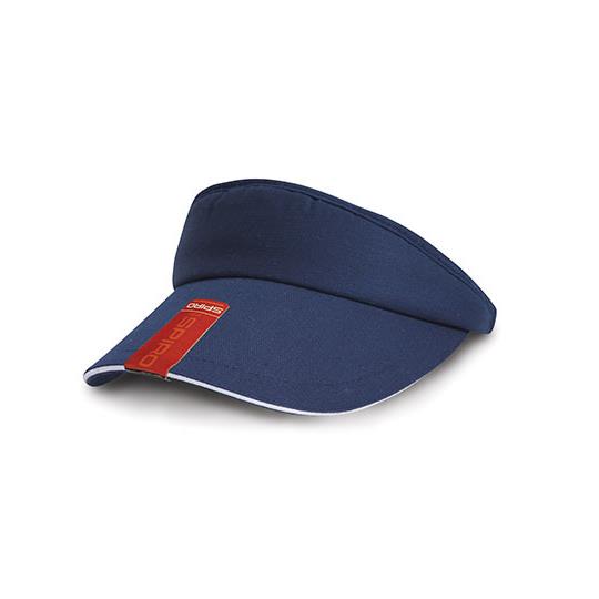 Herringbone Sun Visor With Sandwich Peak
