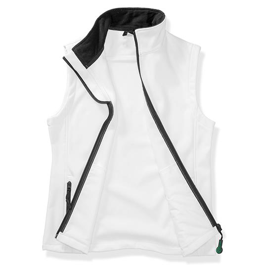 Women´s Printable Softshell Bodywarmer with Recycled Fleece Inner