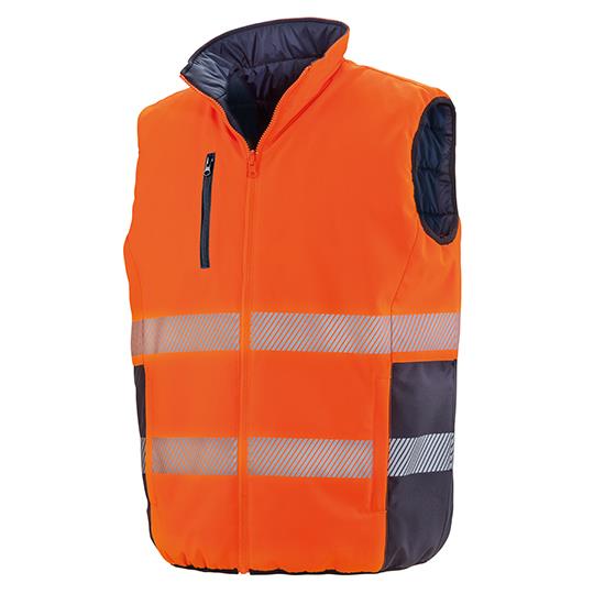 Fluorescent Orange Navy