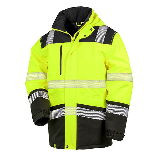 Fluorescent Yellow Black
