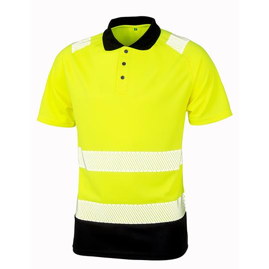 Fluorescent Yellow Black