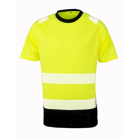 Fluorescent Yellow Black