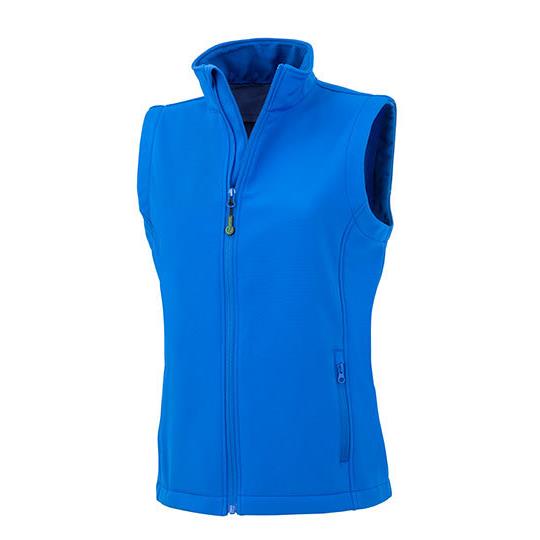 Women´s Recycled 2-Layer Printable Softshell Bodywarmer