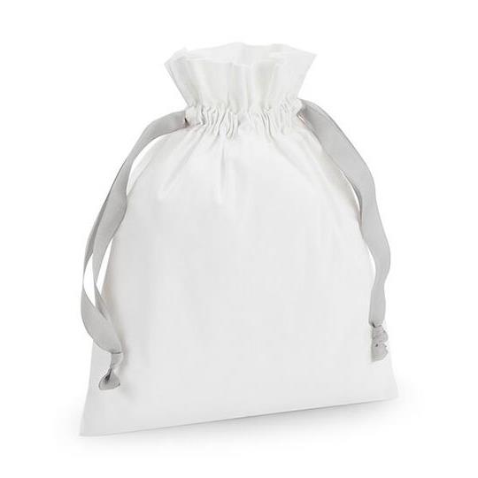 Cotton Gift Bag with Ribbon Drawstring