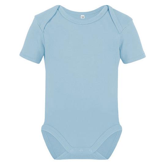 Organic Baby Bodysuit Short Sleeve Rebel 01