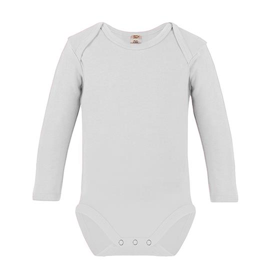 Long Sleeve Baby Bodysuit Polyester