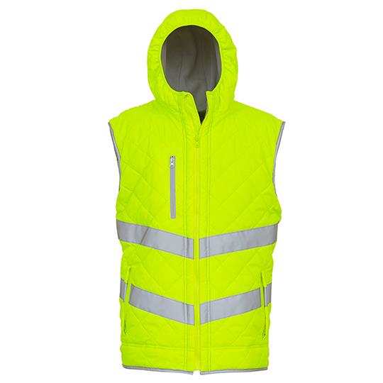 Hi-Vis Kensington Hooded Gilet
