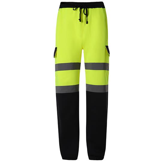 Hi-Vis Yellow Navy