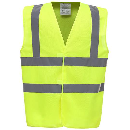 Hi-Vis 2 Bands & Braces Waistcoat