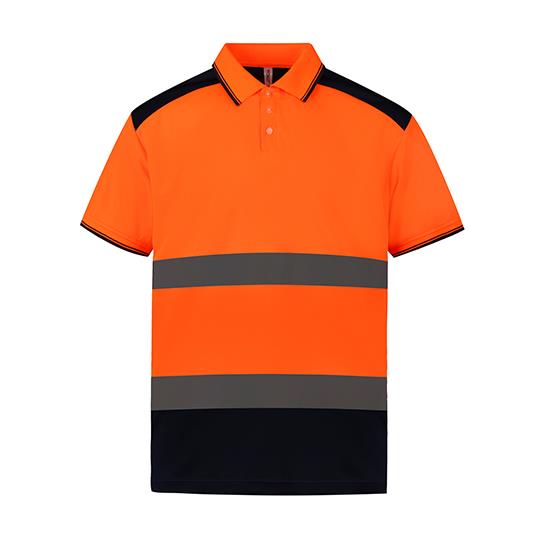 Hi-Vis Orange Navy