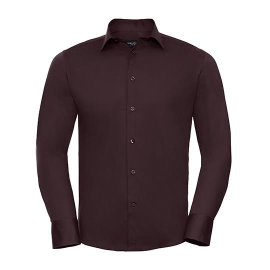 Men´s Long Sleeve Fitted Stretch Shirt