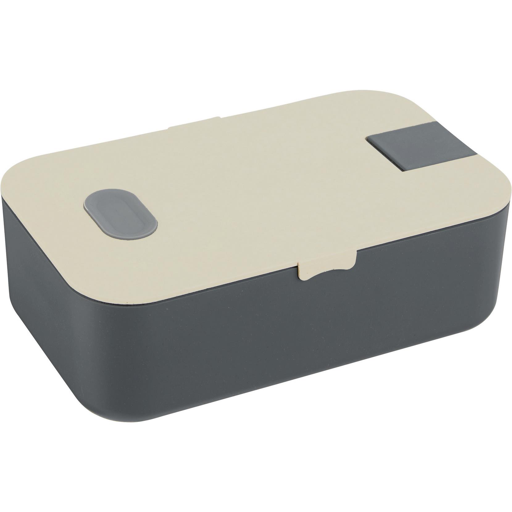 Lunchbox mit Smartphone-Halter, Dichtung und Bento-Unterteilung