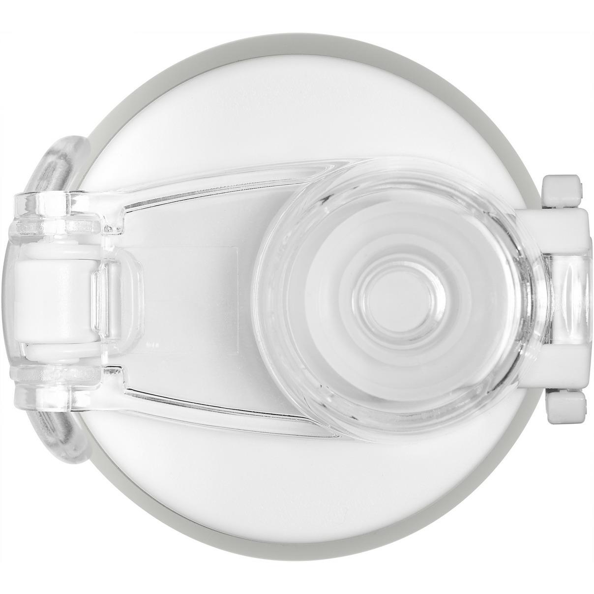AQUA Stylische Tritantrinkflasche 900ml mit Trinkskala und Siebeinsatz