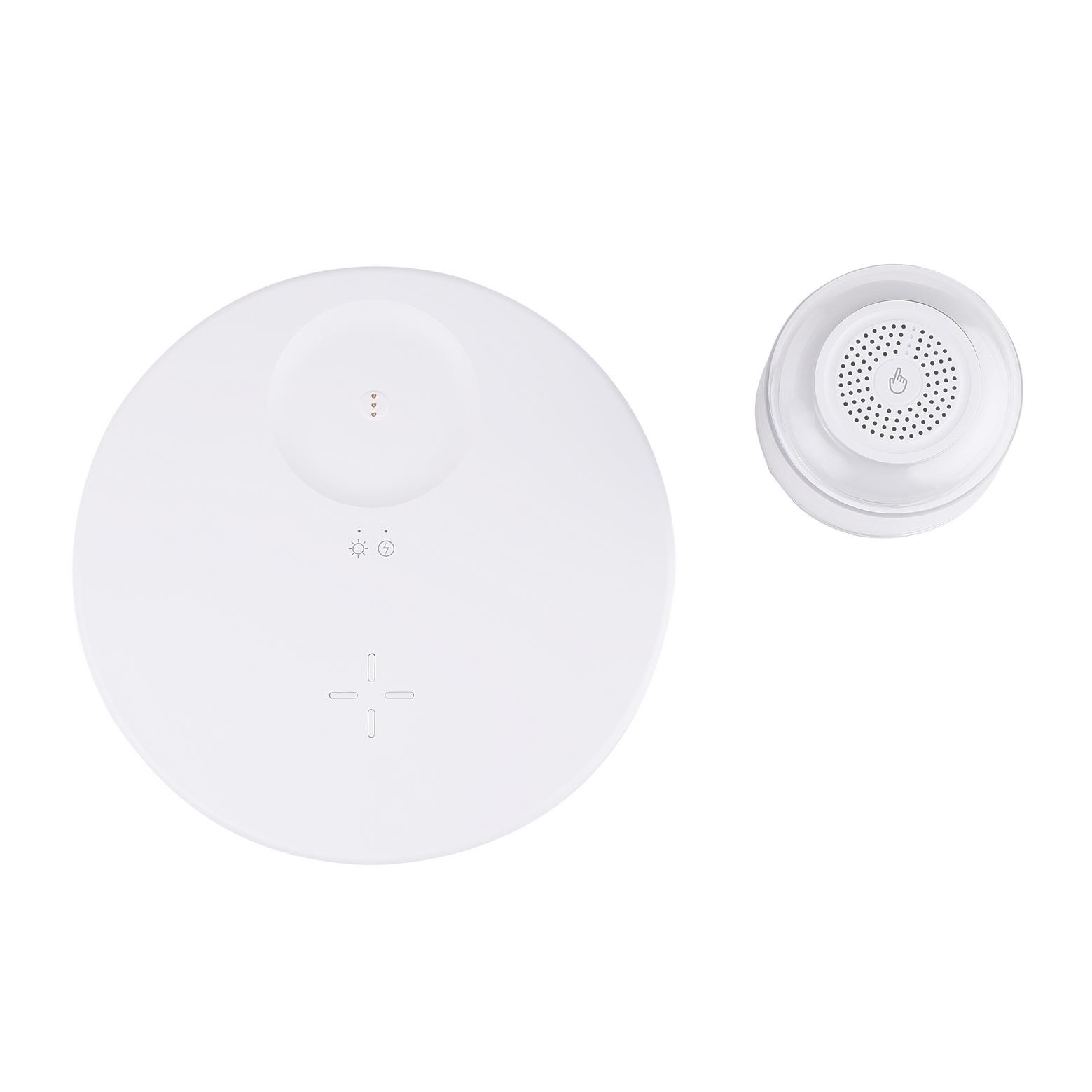 AMBIENT Wireless Charger, Stimmungslicht und Lautsprecher
