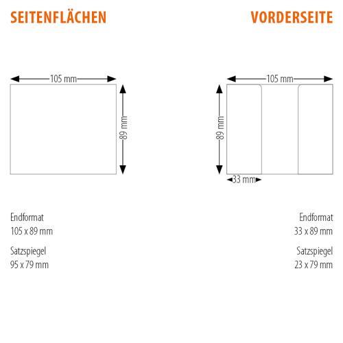 Zettelbox ´Picco´ 10,5 x 10,5 x 9 cm