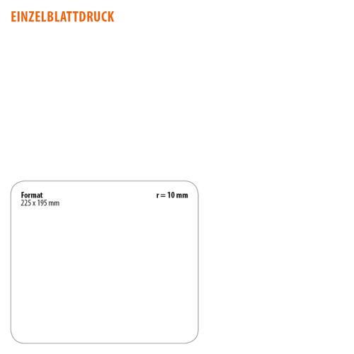 Mousepadschreibblocks ´Papp´ 22,5 x 19,5 cm