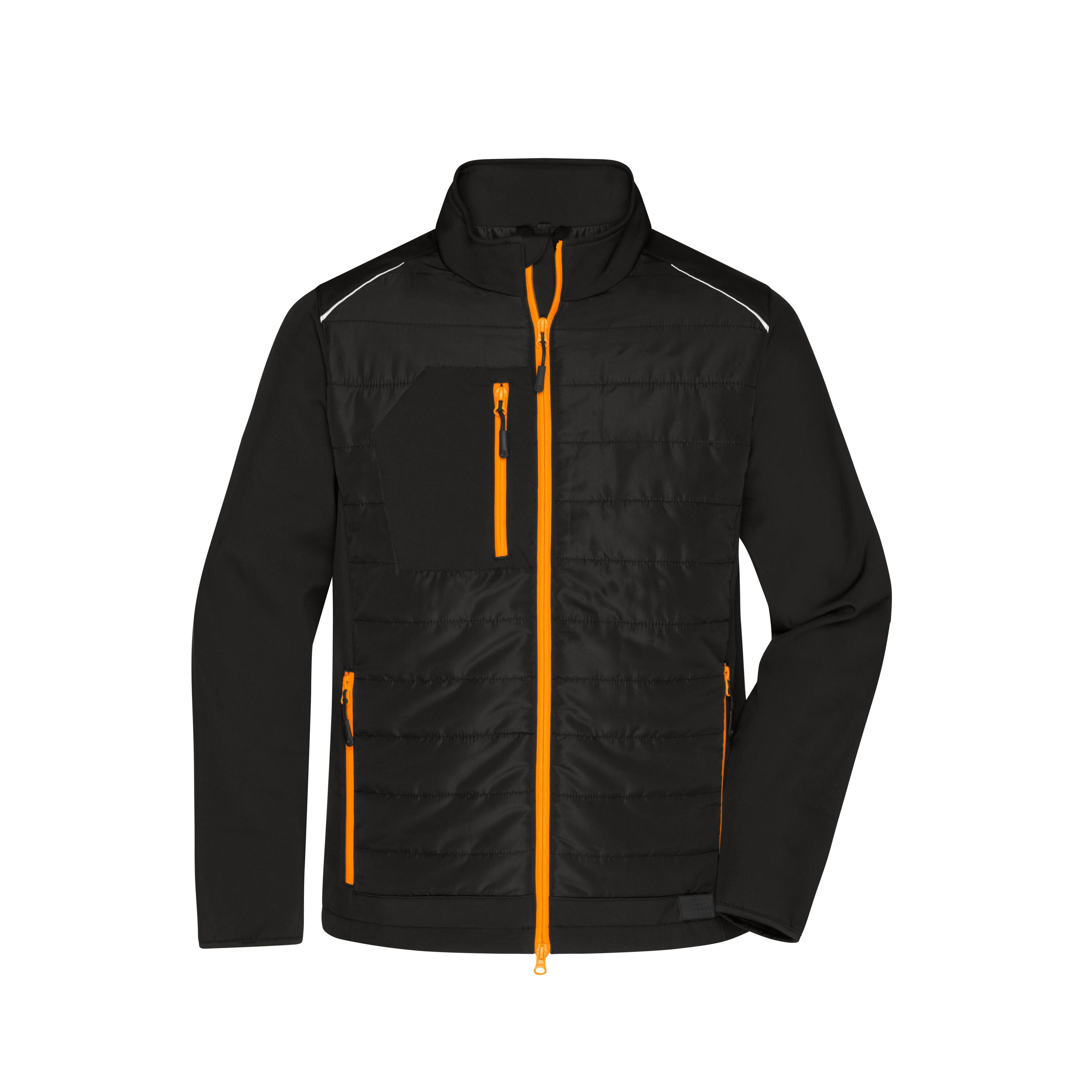 schwarz/orange/neon