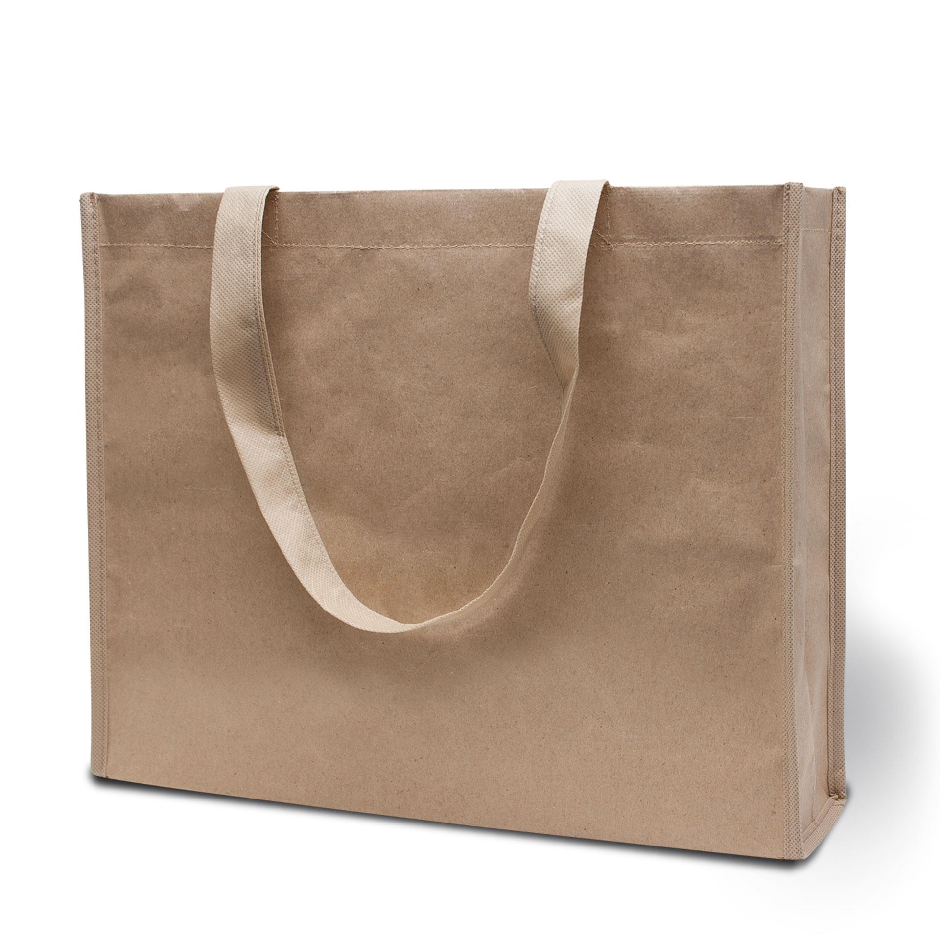 PORTO – Volumentasche aus Kraftpapier und PP-Non-Woven