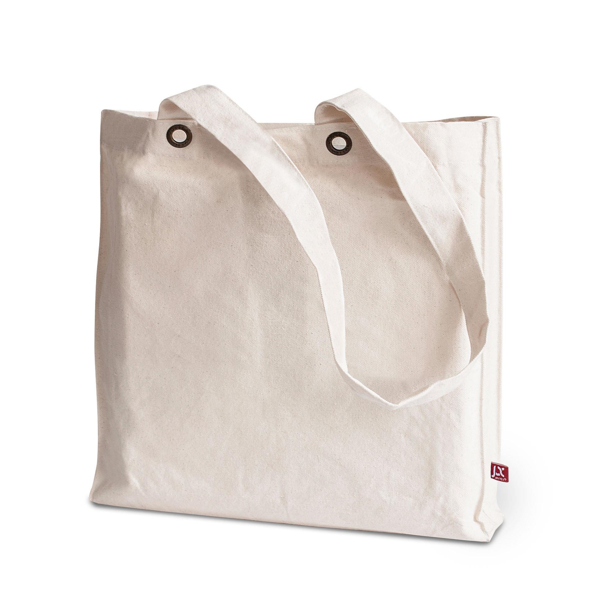 LANTAU – Canvas-Tasche mit Boden- und Seitenfalte sowie Metallösen