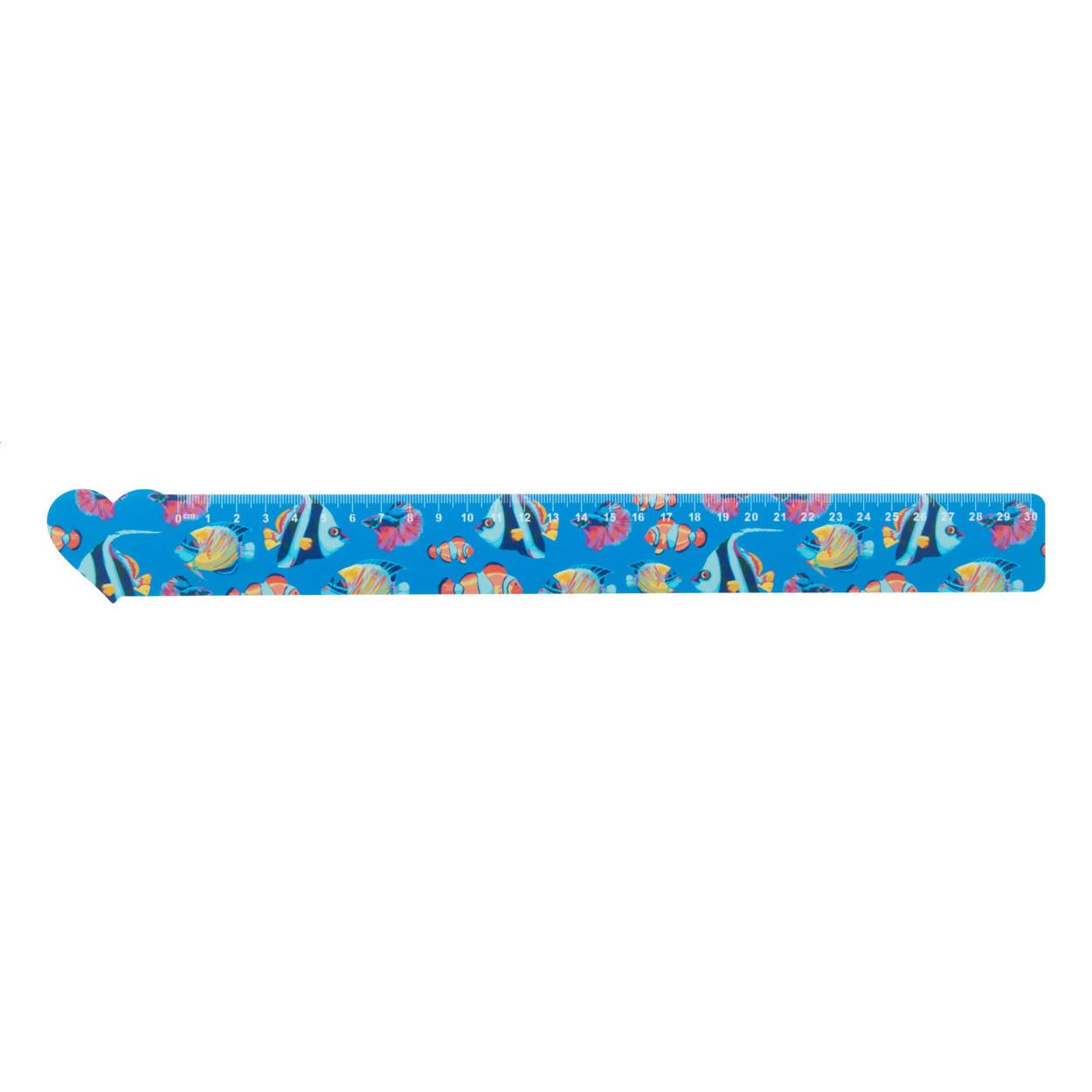 Lineal Herz, 30 cm